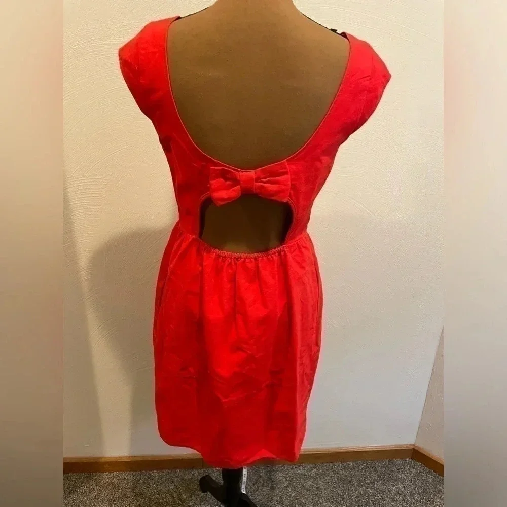 American eagle size 6 red dress - Picture 4 of 6